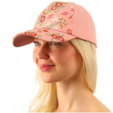 Fancy Floral Embroidered All Season Cotton Baseball Cap Sun Hat Adjustable  eb-59969036